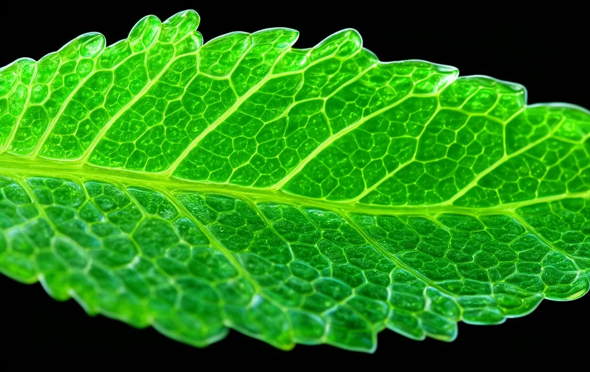 Botanical cell structure